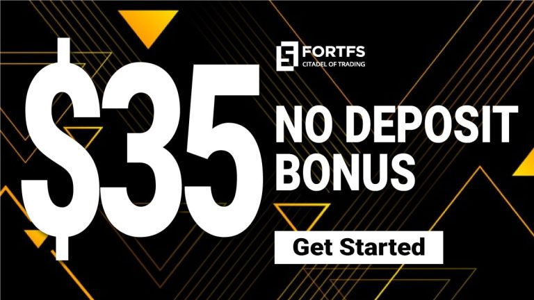 Receive Free $35 Forex Welcome No Deposit Trading Bonus on FORTFS