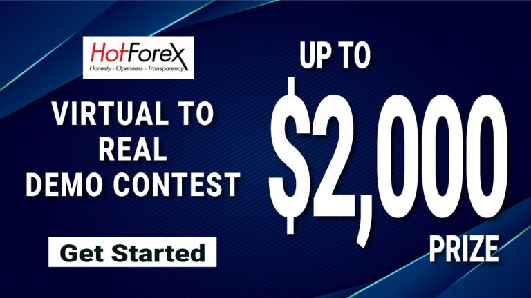 Get $2000 to Join in Virtual to Real Demo Contest on HotForex