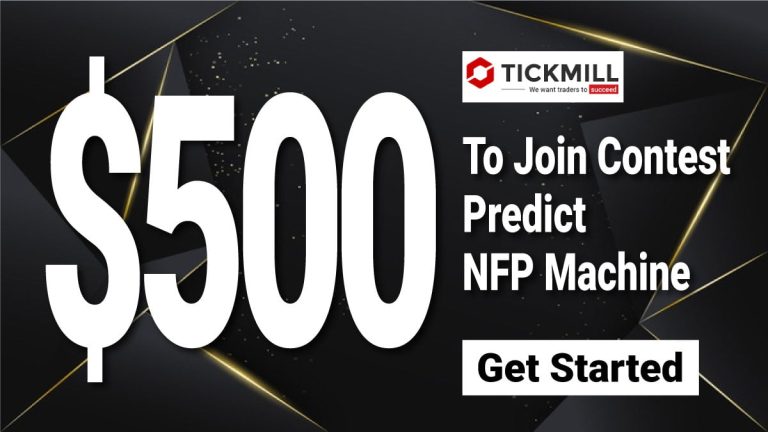 Take Free $500 to Participate NFP Contest offer on Tickmill