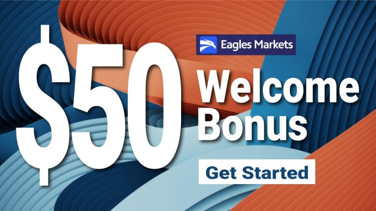 Take $50 Forex Welcome Trading Bonus on Eagles Markets