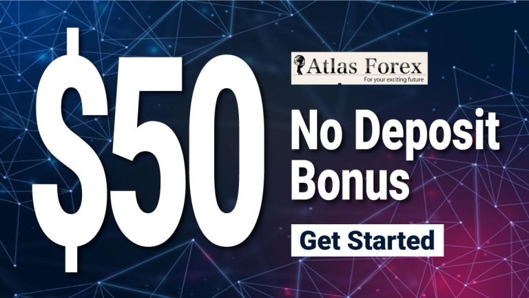 Take $50 Forex No Deposit Trading Bonus on Atlas Forex