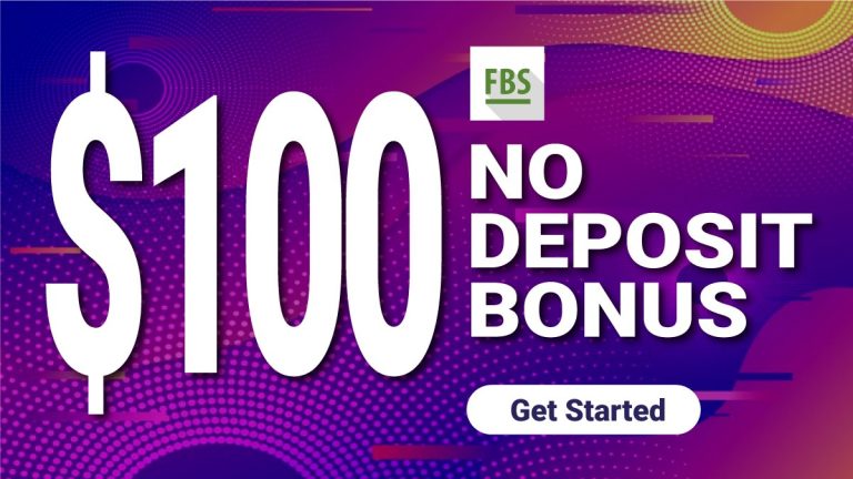 Get Free $100 Forex No Deposit Trading Bonus on FBS