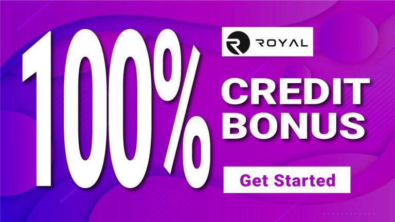 Get an Incredible 100% Forex Trading Bonus offer on Royal