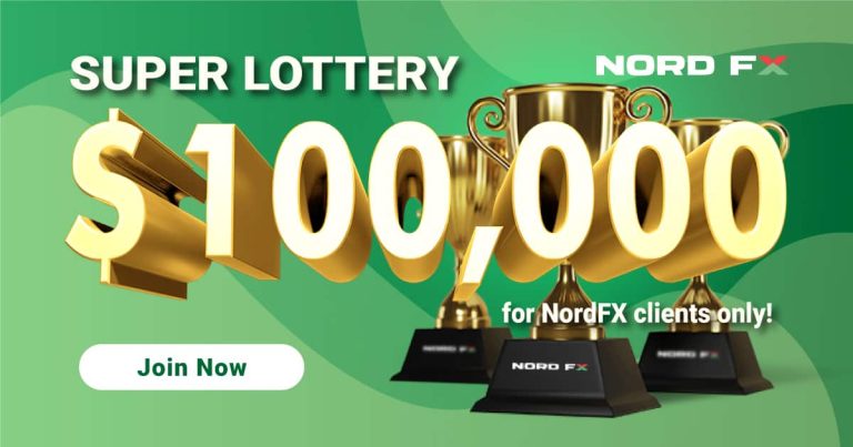 Participate in Super Lottery and get up to $100000 on NordFX