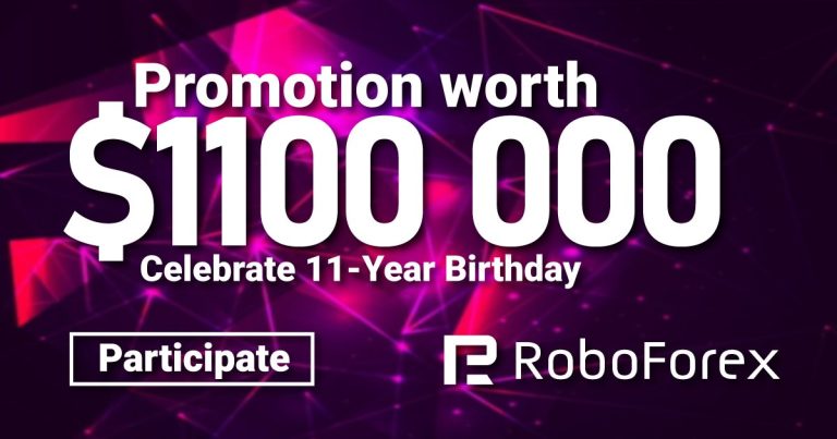 Roboforex Special Promo $1,100,000 on 11th Anniversary
