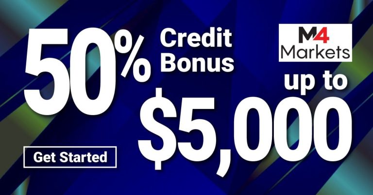 M4Markets Announces 50% Forex Deposit Bonus Up to 5000 USD