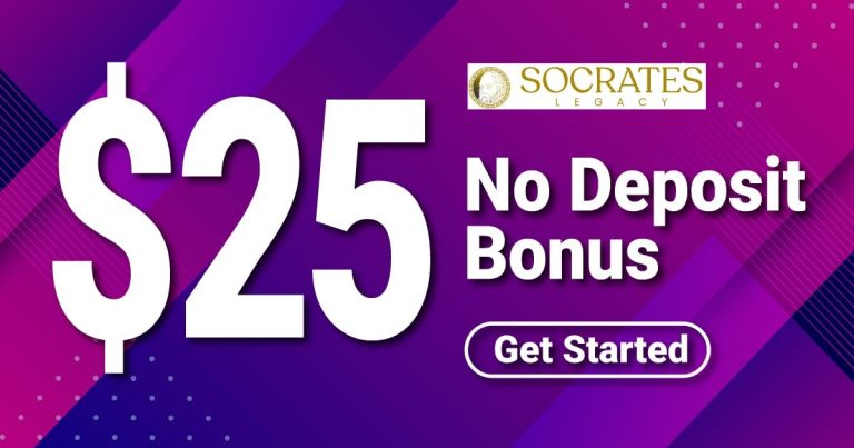Socrates Legacy Announces $25 No Deposit Welcome Bonus