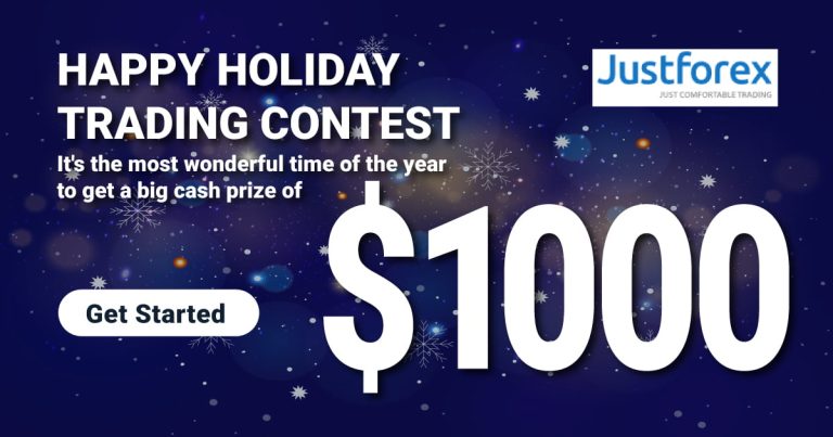 Get JustForex Happy Holiday Trading Contest