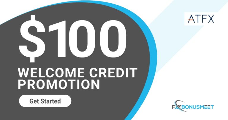 Get ATFX $100 Welcome Credit