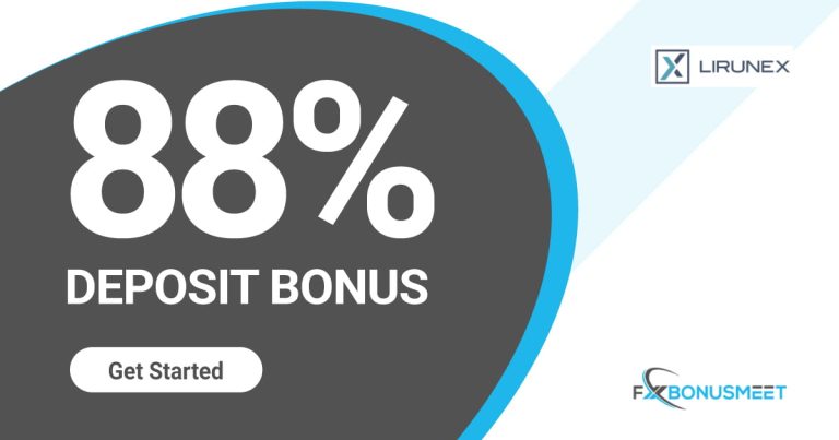 Enjoy 88% Deposit Bonus On Lirunex