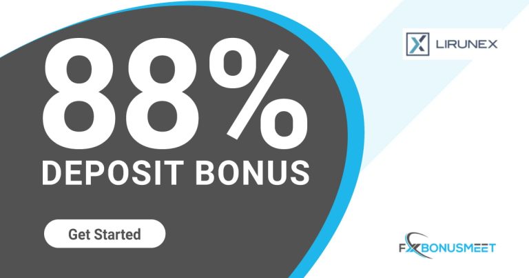88% Deposit Bonus On Lirunex