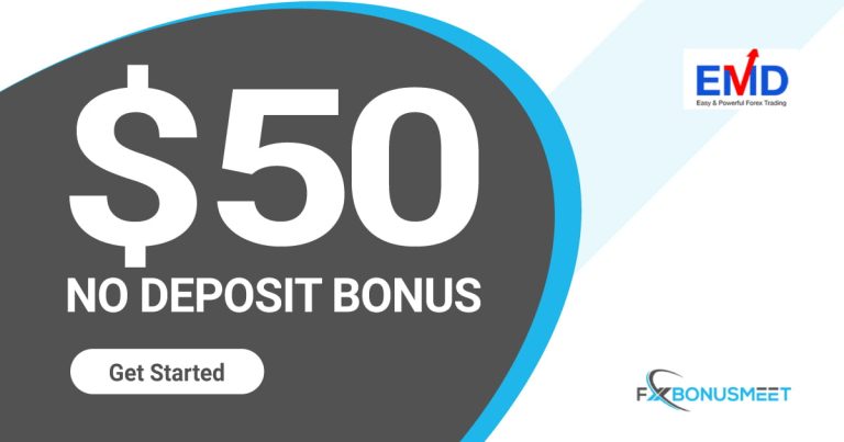 Get $50 Forex No Deposit Bonus Emd Broker