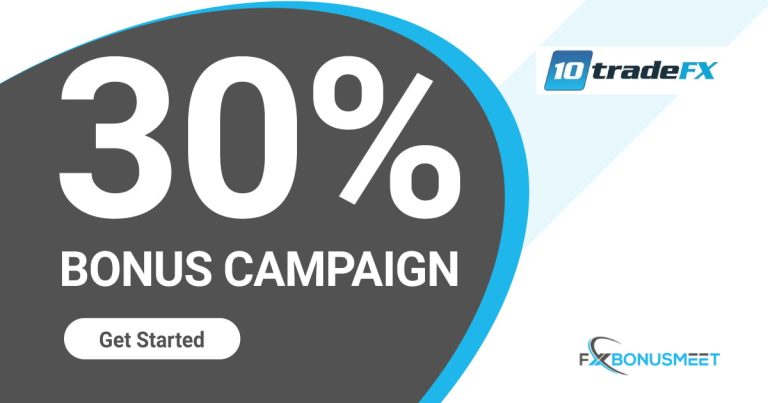 10tradeFX 30% Bonus Campaign