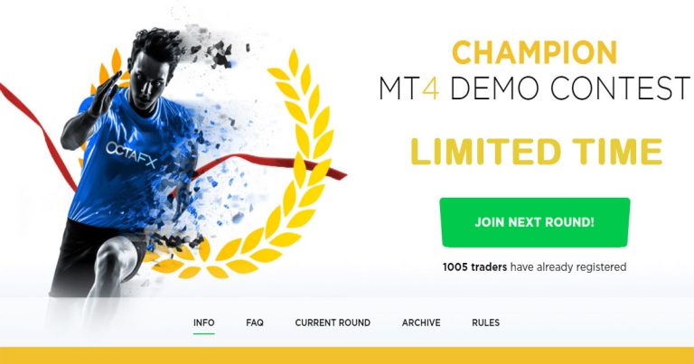 OctaFX MT4 Demo Trading Contest