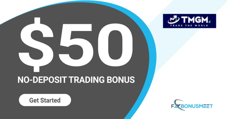 TMGM 50 USD Forex No Deposit Bonus 2022