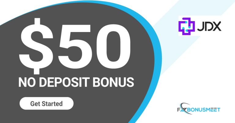 Get JDX Forex $50 No Deposit Bonus