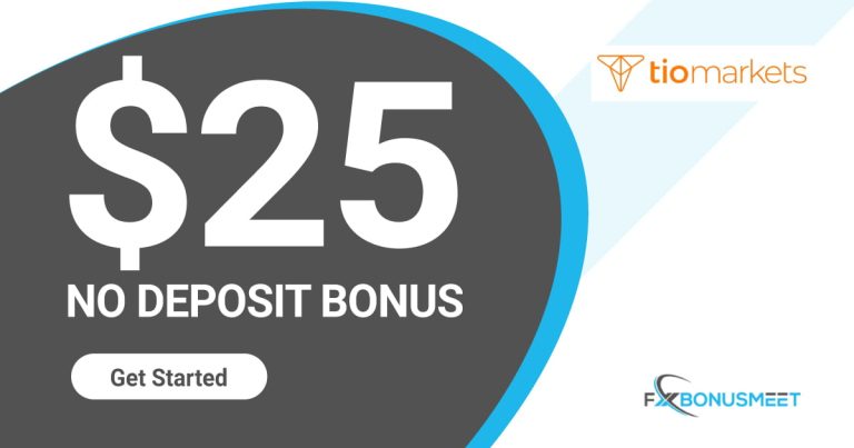 Get $25 No Deposit bonus on TIO Markets