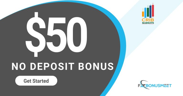 Crib Markets 50 USD Forex No Deposit Bonus