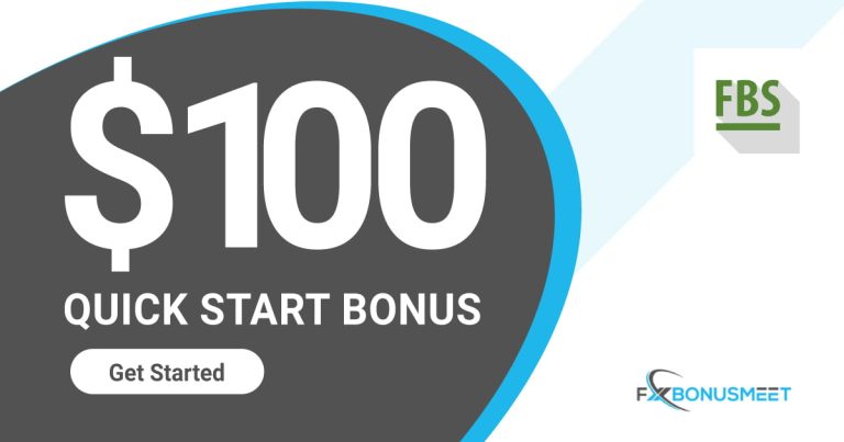 Get FBS 100 USD Forex Quick Start Bonus