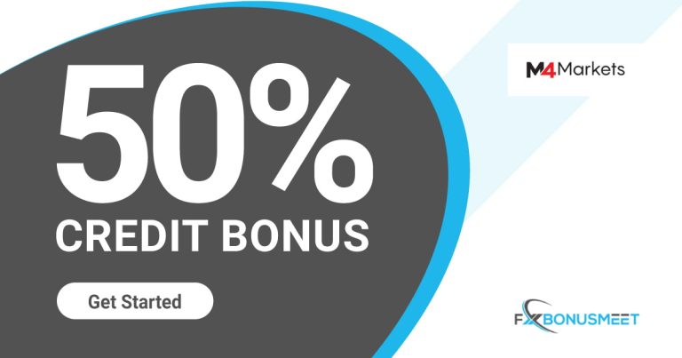 M4Markets 50% Credit Bonus Earn up to $5,000