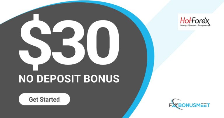 $30 NO Deposit Trading Bonus HotForex