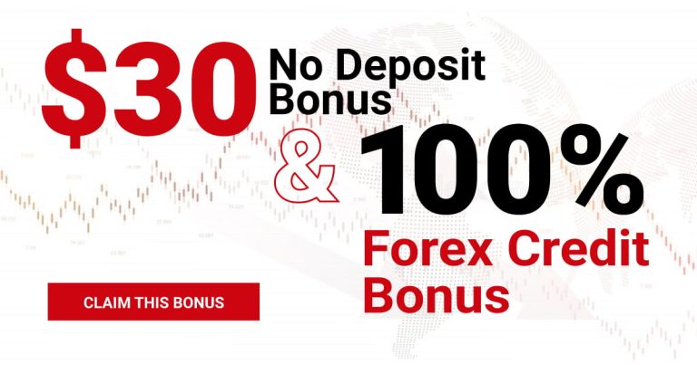 HF Markets $30 No Deposit Trading Bonus