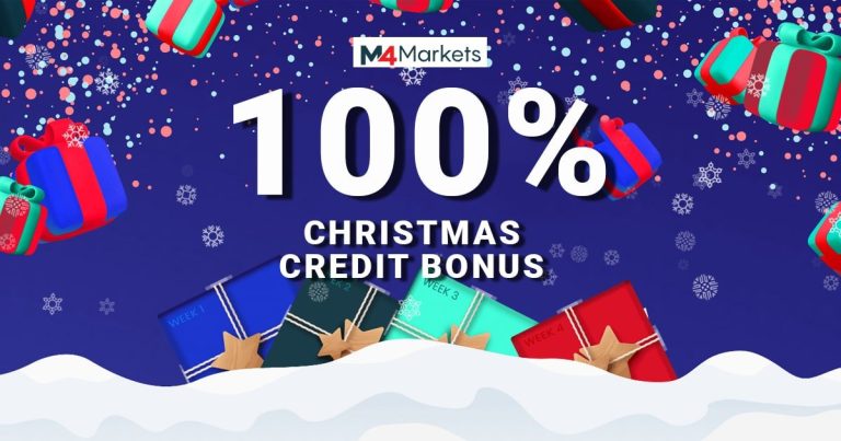 M4Markets 100% Christmas Deposit Bonus