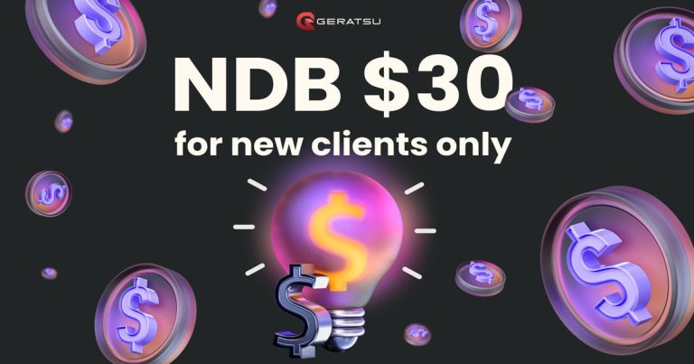 Get $30 Forex No-Deposit Trading Bonus by Geratsu