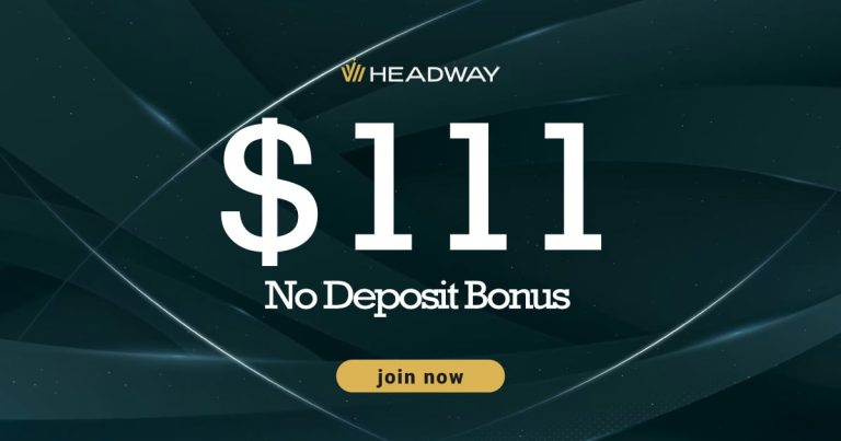 Headway $111 Free Welcome Forex Bonus