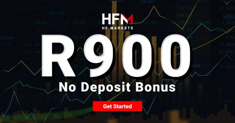 Get 900 ZAR No Deposit Bonus with HFM Forex