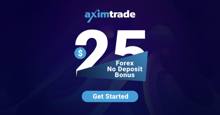 Get Forex Free $25 Sign-up Bonus with AximTrade