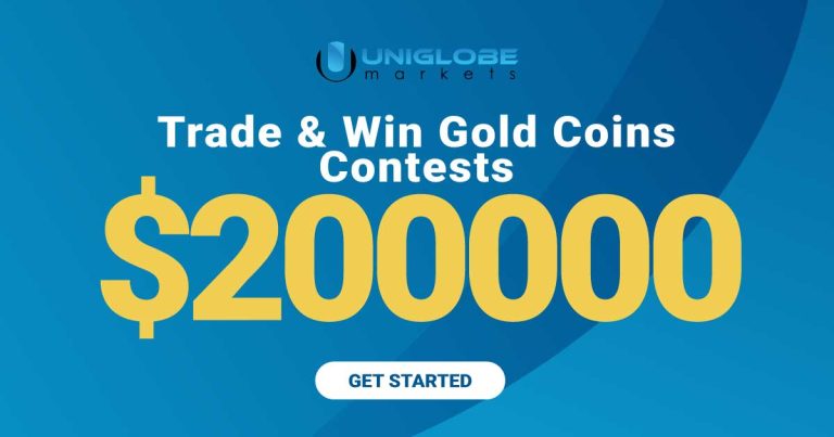 Trade and Win Gold Coins from Uniglobe Markets