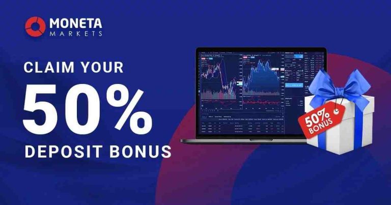 Moneta Markets Grants 50% Cashback Bonus on Forex