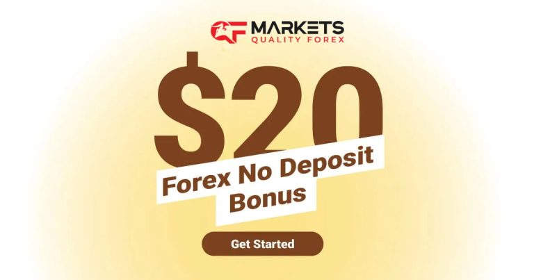 QF Markets presenting a $20 No Deposit Bonus for Trading