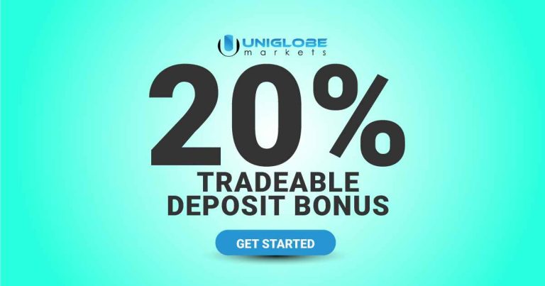 Uniglobe Markets Offer of a 20% Tradable FX Deposit Bonus