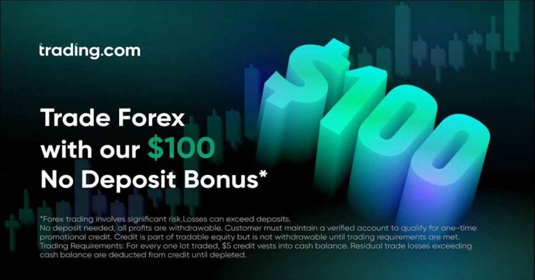 Trading Foreign Exchange with $100 No Deposit Bonus