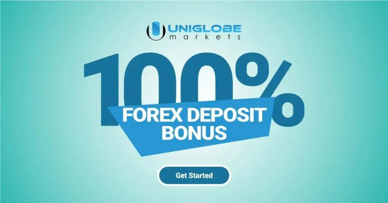 Uniglobe Markets has 100% deposit bonus for Forex trading
