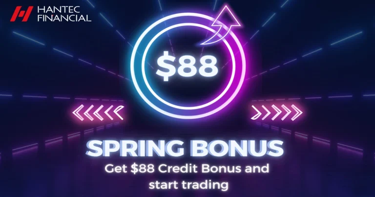 Hantec Financial $88 Forex Bonus for Spring Special Offer