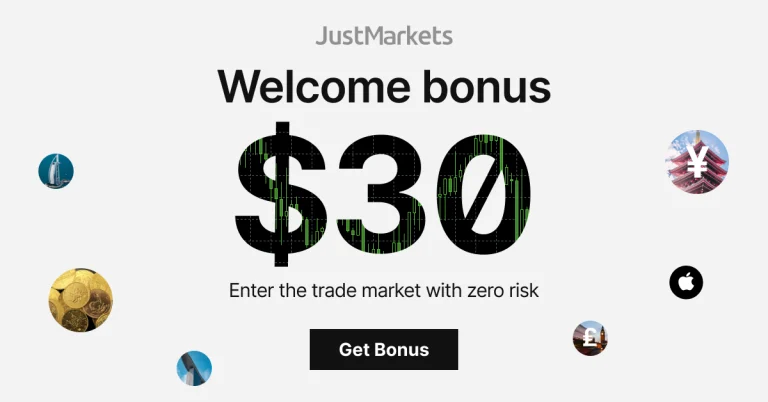Get a $30 No Deposit Required from Just Global Markets