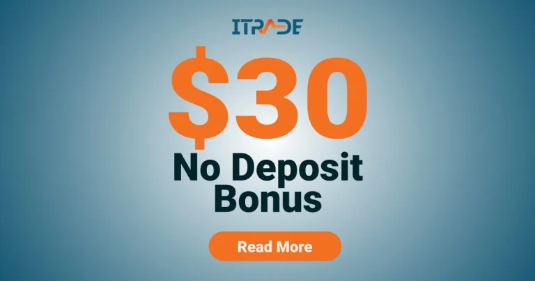 Latest Forex Welcome Promotion of $30 Free at ITradeFX