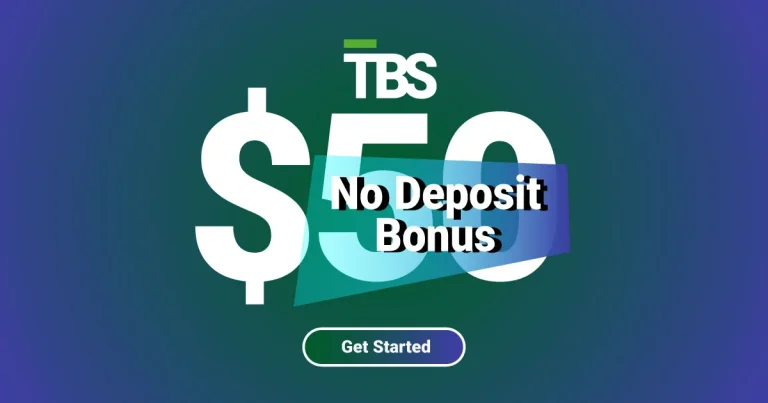 TBS Free Sign Up Bonus with $50 for trading for all