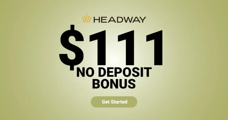 Free Forex No Deposit Credit Bonus with $111 at Headway