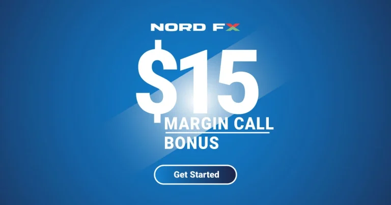NordFX Margin Call Reward with $15 for Trading