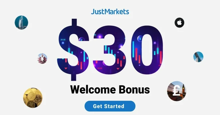 JustMarkets Traders in Asia Offered a $30 Welcome Bonus