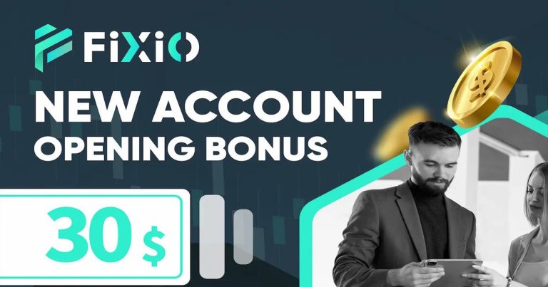 FiXiO is giving first-time users a $30 Welcome No Deposit Bonus