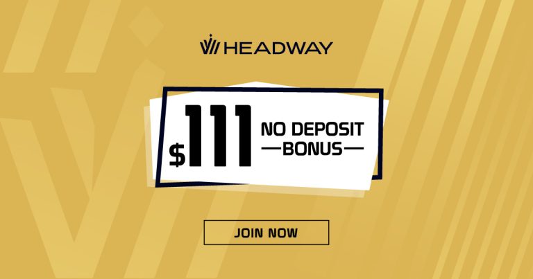 Headway $111 No Deposit Bonus Start Trading Risk-Free