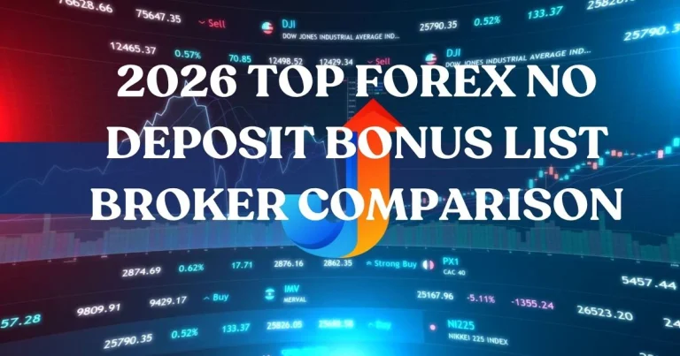 2026 Top Forex No Deposit Bonus List Broker Comparison