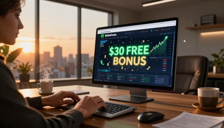 Claim the RoboForex $30 Free Welcome Bonus in minutes