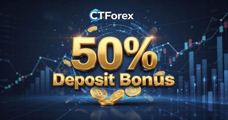 Get 50% More With the CTForex Exclusive Deposit Bonus