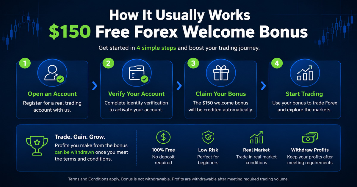 Free Forex Welcome Bonus